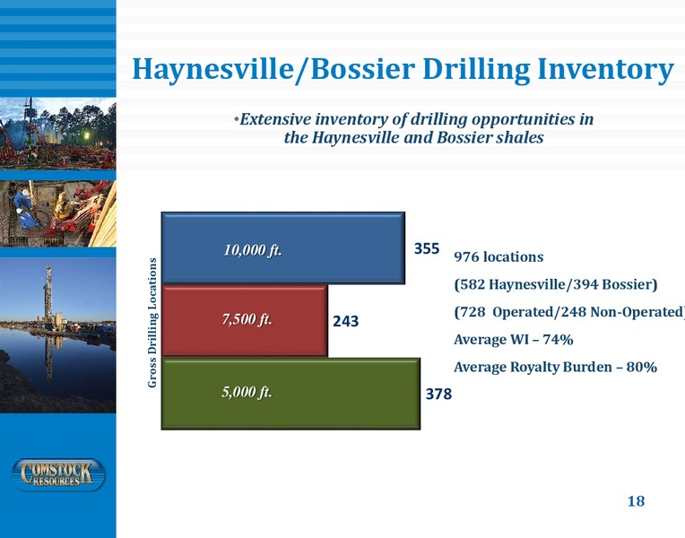 2Q 2018 Investor Presentation – Comstock Resources Inc. – slide 17