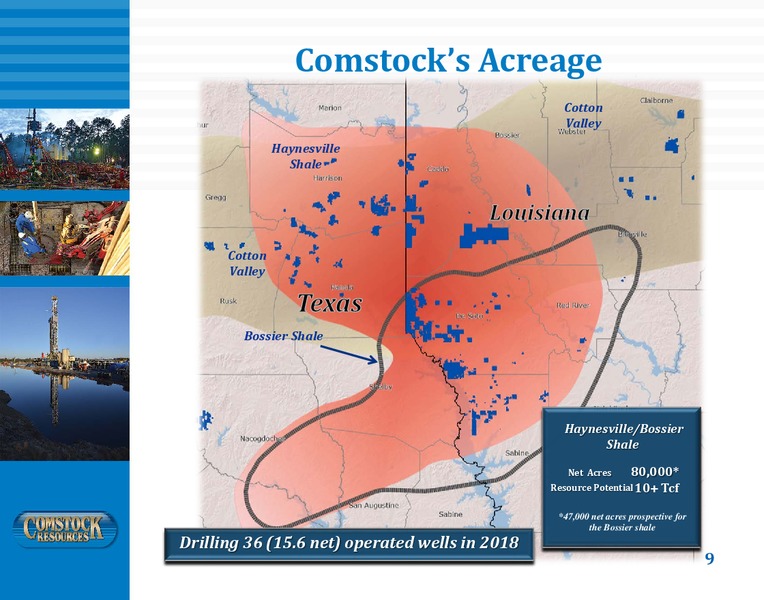 September 2018 Corporate Presentation – Comstock Resources Inc. – slide 8
