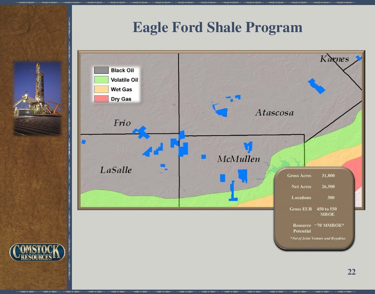 Q3 2013 Earnings – Comstock Resources Inc. – slide 21