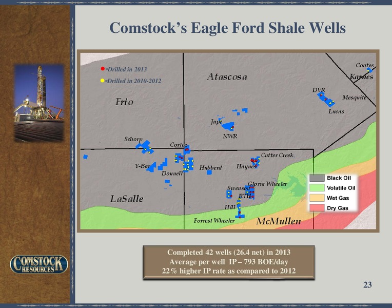 Q3 2013 Earnings – Comstock Resources Inc. – slide 22