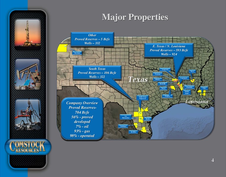 Q3 2016 Conference Presentation – Comstock Resources Inc. – slide 3