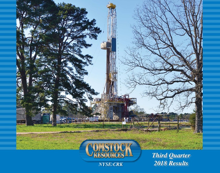3Q Earnings – Comstock Resources Inc. – slide 1