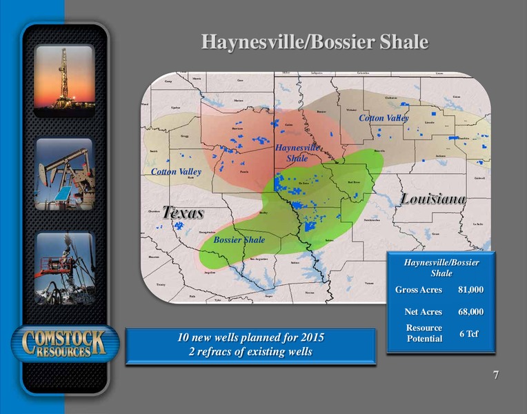 December 2015 Company Presentation – Comstock Resources Inc. – slide 6
