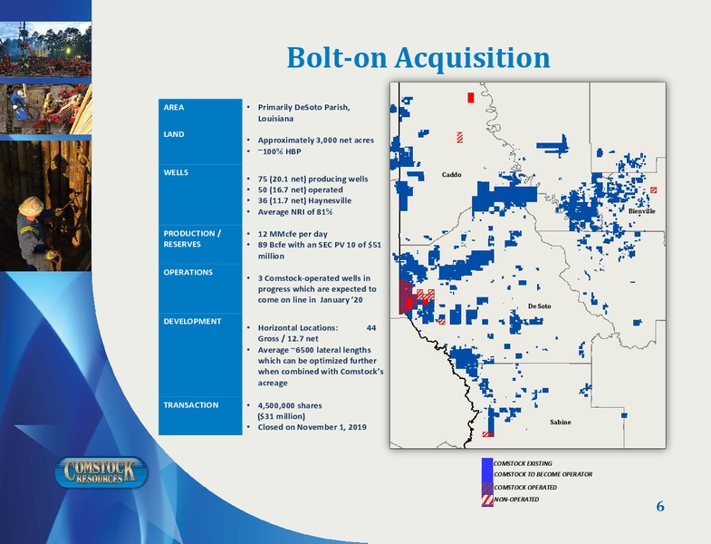 December 2019 Corporate Presentation – Comstock Resources Inc. – slide 5