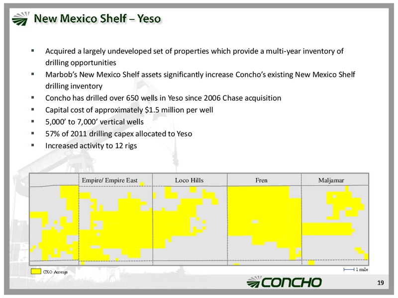 IPAA Oil & Gas Investment Symposia – Concho Resources, Inc. – slide 18