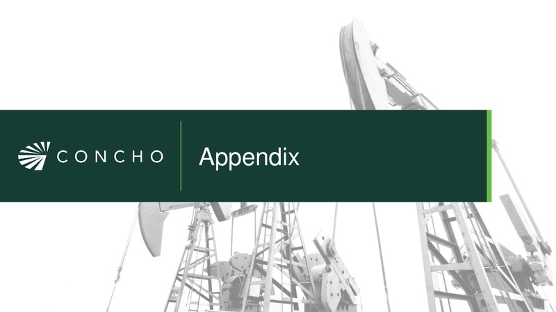 June 2018 Investor Presentation – Concho Resources, Inc. – slide 17