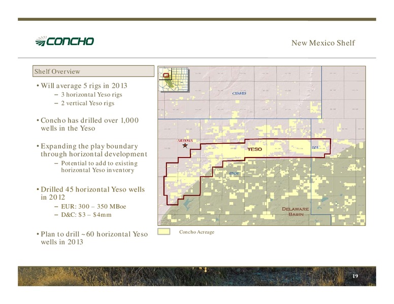 June 2013 Investor Presentation – Concho Resources, Inc. – slide 17