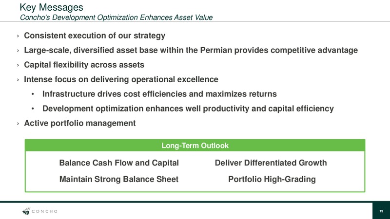 Q2 2016 Quarterly Update – Concho Resources, Inc. – slide 12