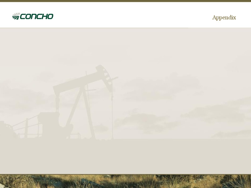 August 2013 Investor Presentation – Concho Resources, Inc. – slide 16