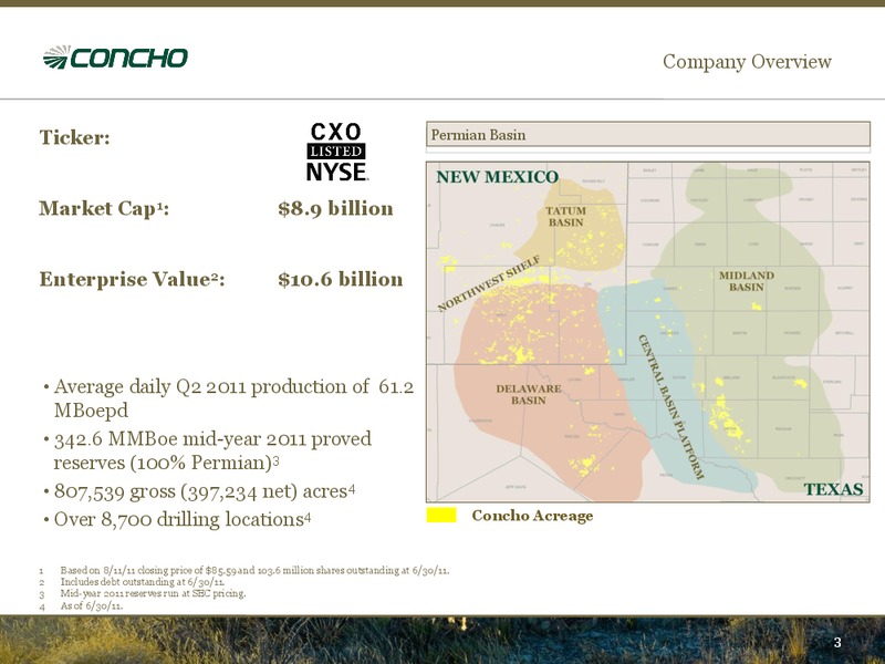 EnerComs Oil & Gas Conference – Concho Resources, Inc. – slide 2