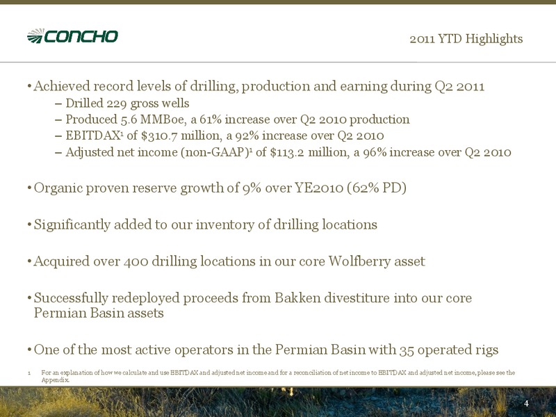 EnerComs Oil & Gas Conference – Concho Resources, Inc. – slide 3