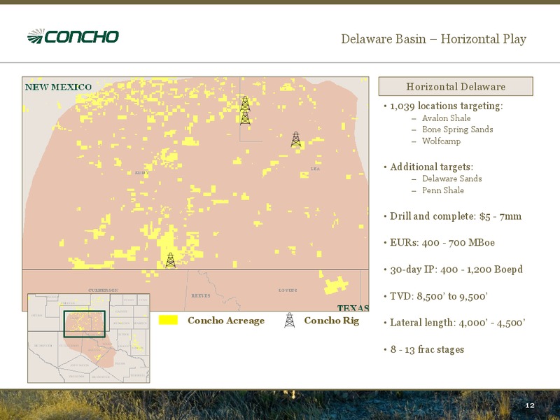EnerComs Oil & Gas Conference – Concho Resources, Inc. – slide 11