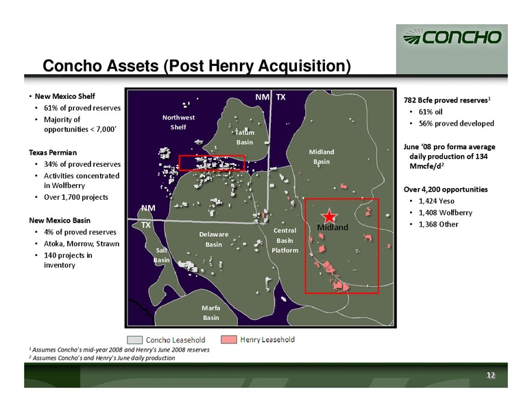 Barclays Capital CEO Energy Power Conference – Concho Resources, Inc. – slide 11