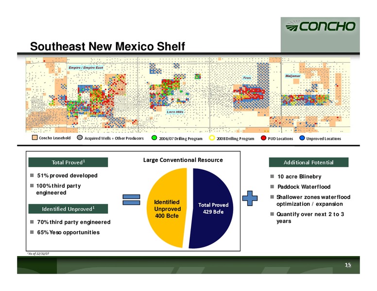 Barclays Capital CEO Energy Power Conference – Concho Resources, Inc. – slide 14