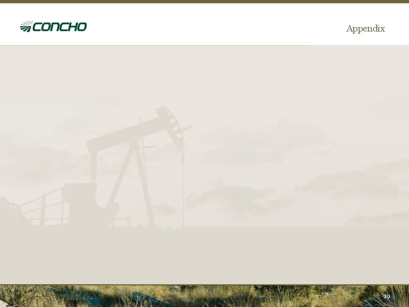 September 2012 Investor Presentation – Concho Resources, Inc. – slide 17