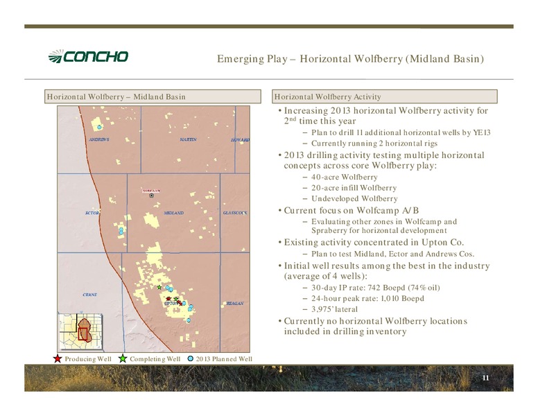 19th Annual Executive Oil Conference – Concho Resources, Inc. – slide 10