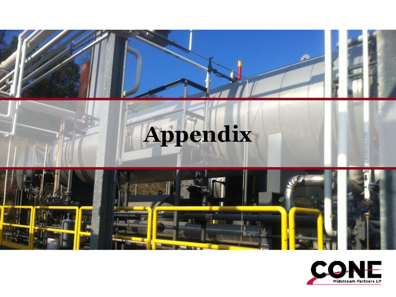 MLPA 2016 Investor Conference – Cone Midstream Partners Lp – slide 28