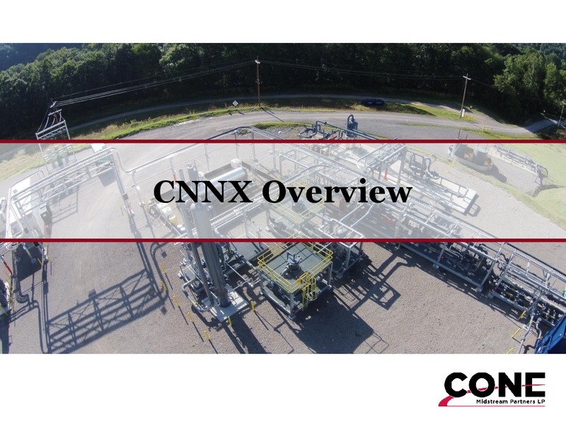 MLPA Investor Conference – Cone Midstream Partners Lp – slide 3