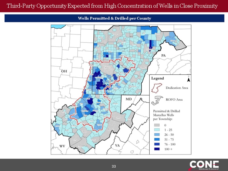 MLPA Investor Conference – Cone Midstream Partners Lp – slide 31