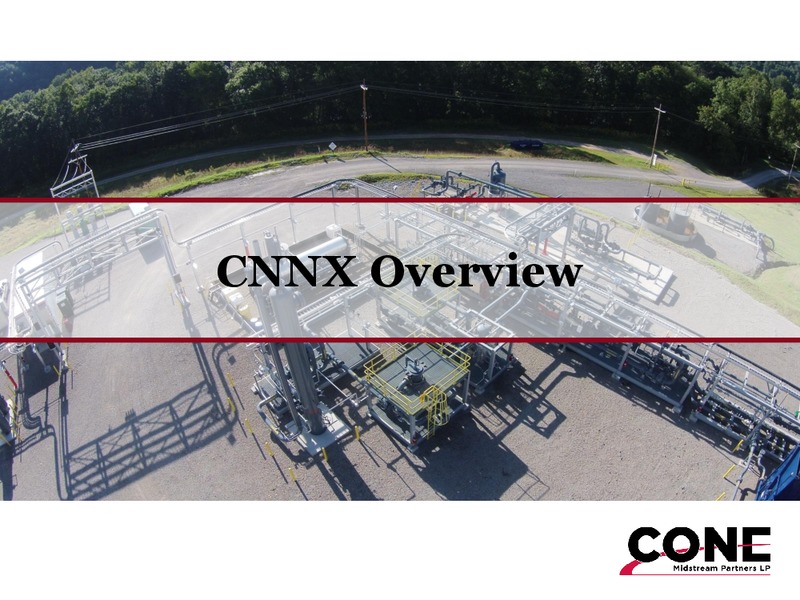 2017 MLPA Annual Investor Conference – Cone Midstream Partners Lp – slide 4