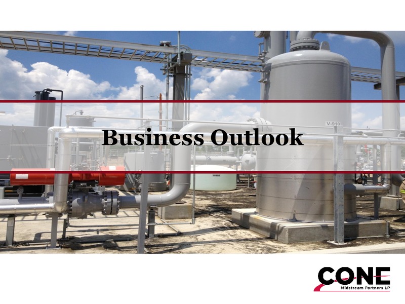 2017 MLPA Annual Investor Conference – Cone Midstream Partners Lp – slide 10
