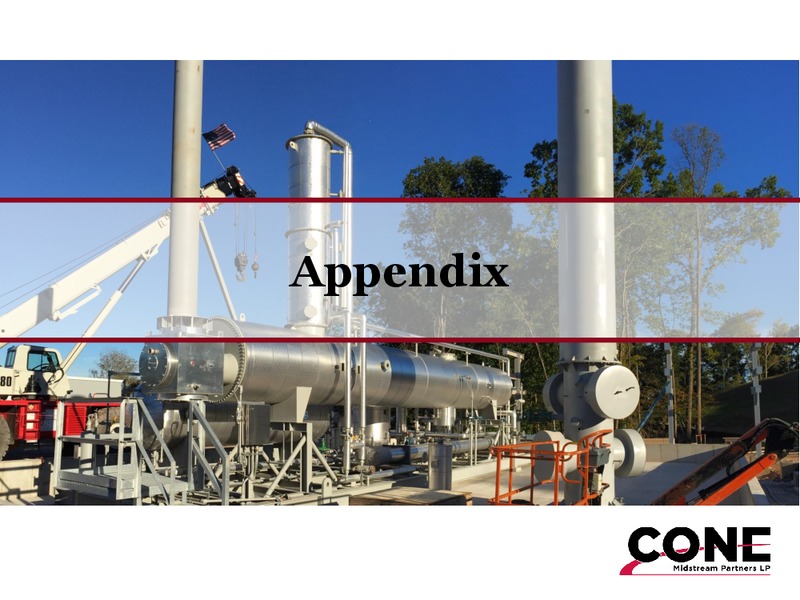 2017 MLPA Annual Investor Conference – Cone Midstream Partners Lp – slide 17