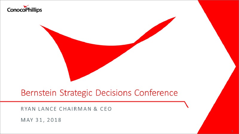 Bernstein Strategic Decisions Conference – ConocoPhillips – slide 1