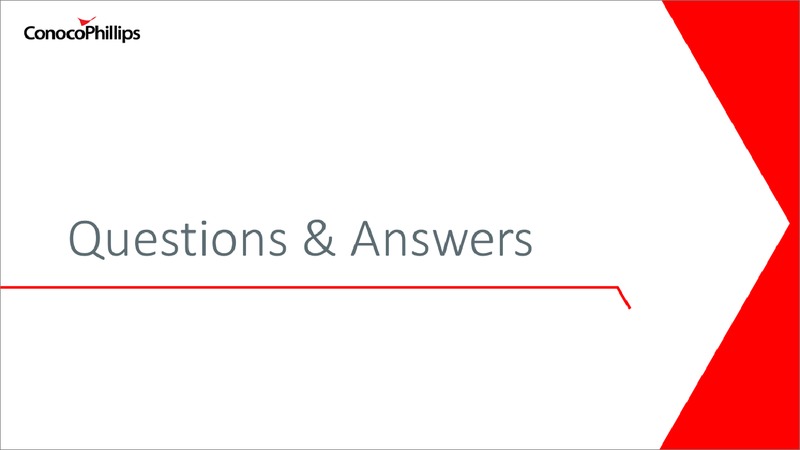 3Q 2019 Earnings Presentation – ConocoPhillips – slide 8