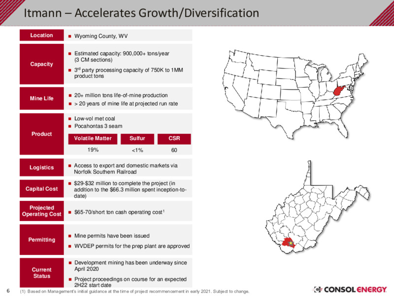 Q1 2022 Earnings Presentation – Consol Energy Inc. – slide 5