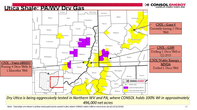 DUG East 2015 – Consol Energy Inc. – slide 5
