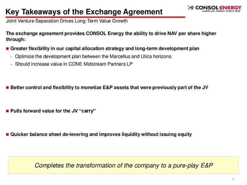 Marcellus Shale Joint Venture Separation – Consol Energy Inc. – slide 11