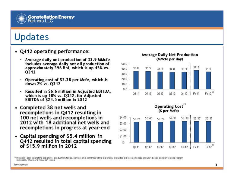 Q4 2012 EARNINGS CALL – Constellation Energy Group Inc. – slide 2