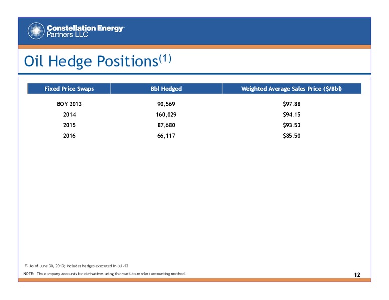 Q2 2013 EARNINGS CALL – Constellation Energy Group Inc. – slide 11