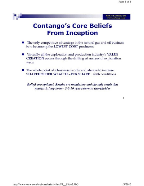 The Pritchard Capital Partners' 9th Annual Energize Conference – Contango Oil & Gas Co. – slide 3