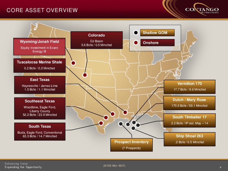 FEBRUARY 2014 CORPORATE PRESENTATION – Contango Oil & Gas Co. – slide 3