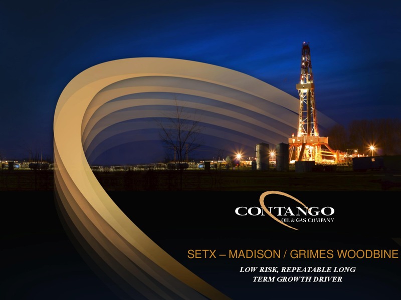 FEBRUARY 2014 CORPORATE PRESENTATION – Contango Oil & Gas Co. – slide 13