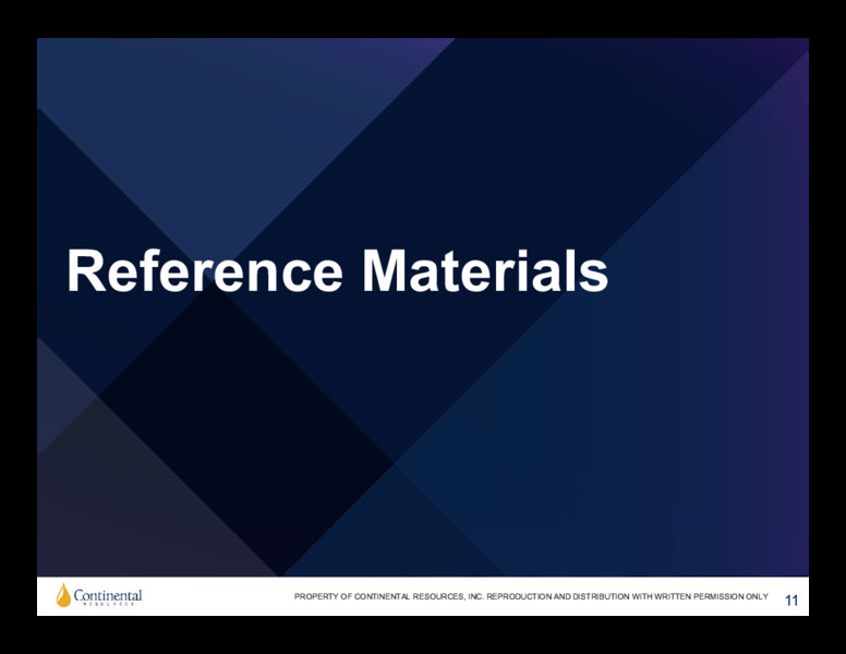 2Q 2020 Investor Presentation – Continental Resources, Inc. – slide 10
