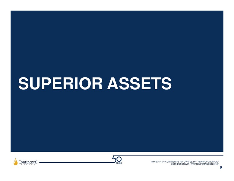 2Q 2017 Earnings Update – Continental Resources, Inc. – slide 7
