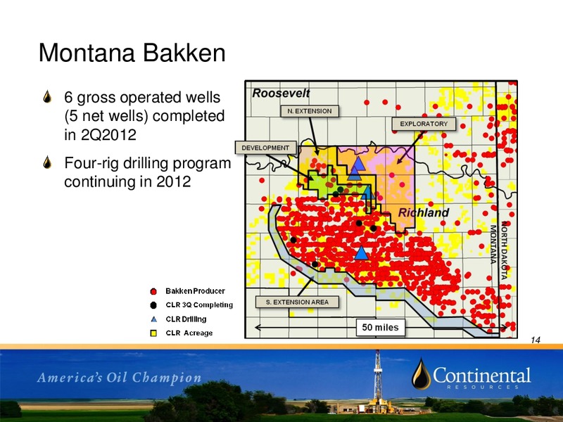 Investor Update – Continental Resources, Inc. – slide 13