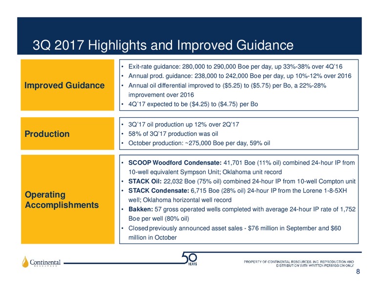 Jefferies 2017 Energy Conference – Continental Resources, Inc. – slide 7