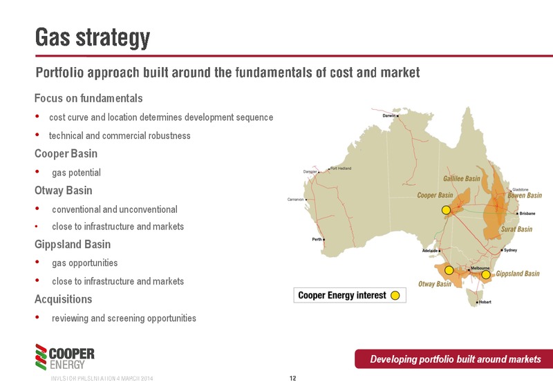 INVESTOR PRESENTATION – Cooper Energy Limited – slide 11