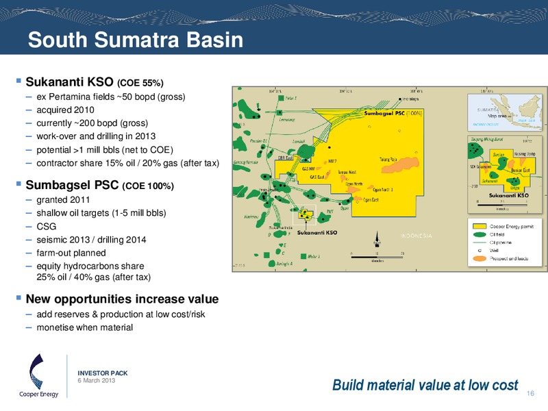 INVESTOR PACK – Cooper Energy Limited – slide 15