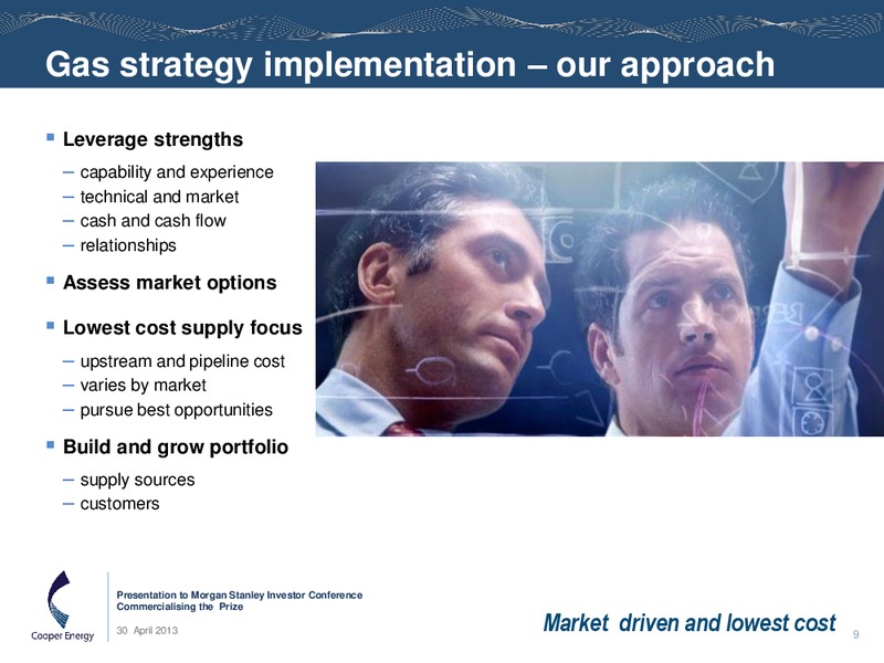 MORGAN STANLEY INVESTOR CONFERENCE – Cooper Energy Limited – slide 8