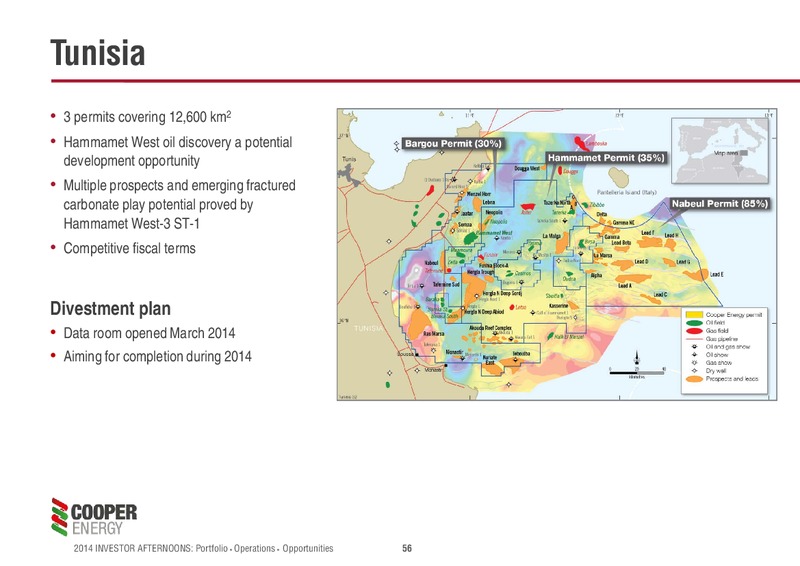 Cooper Energy Investor Afternoons Melbourne & Sydney – Cooper Energy Limited – slide 55