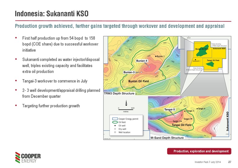 UPDATED INVESTOR PACK – Cooper Energy Limited – slide 26