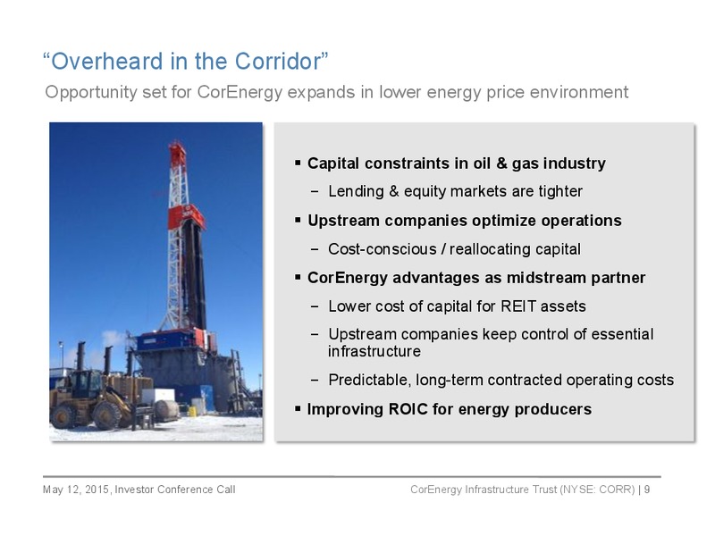 Q1 2015 Earnings Call – Corenergy Infrastructure Trust – slide 8