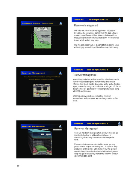 JOHNSON RICE AND COMPANY 2013 ENERGY CONFERENCE – Core Laboratories – slide 10