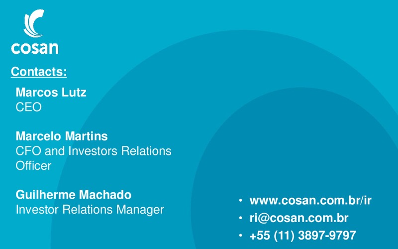 Q1 2014 RESULTS – Cosan Ltd. – slide 15