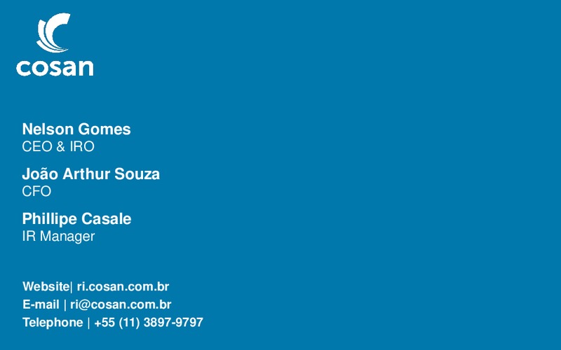 Q2 2015 Earnings Call – Cosan Ltd. – slide 10