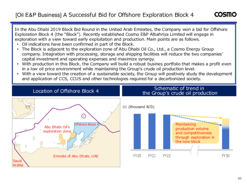 Fiscal Q3 2020 Presentation – Cosmo Energy Holdings Company, Ltd – slide 41